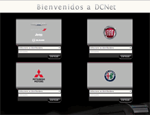 Tablet Screenshot of dcnet.com.mx